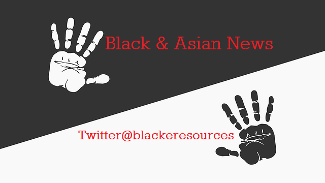 Black and Asian News BW