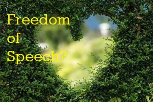 garden heart-freedom of speech