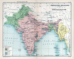 Partition British India Religions